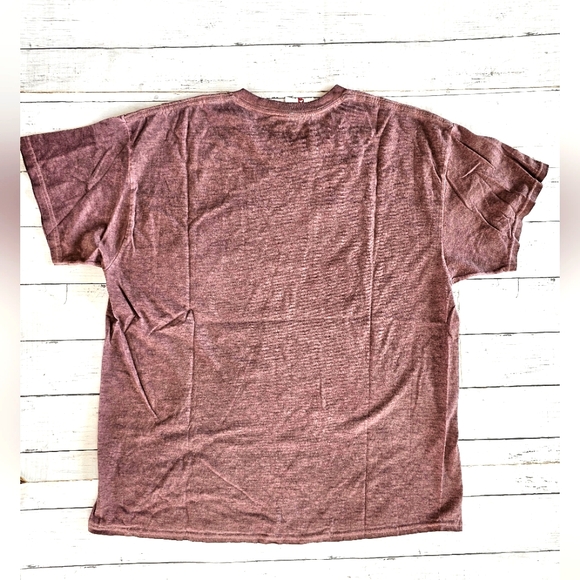 Yellowstone Western Taupe Brown & Golden Yellow Graphic Tee Shirt Top Unisex - Picture 4 of 9